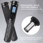 Adjustable speed steel wire wireless skipping rope