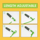 Digital counting adjustable speed cordless skipping rope