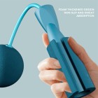 Adjustable weighted cordless jump rope