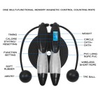 Heavy Duty Weighted Digital Wireless Skipping Rope