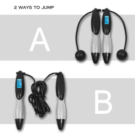 Heavy Duty Weighted Digital Wireless Skipping Rope