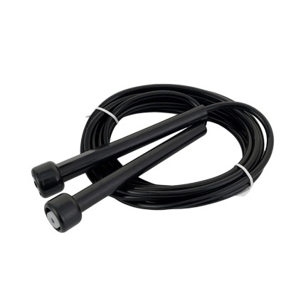 Portable aerobic training skipping rope