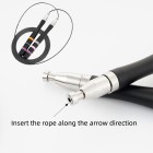 High quality aluminum alloy self-locking speed skipping rope