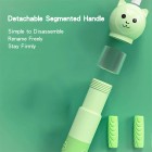 Adjustable length cartoon segmented skipping rope