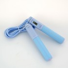 Professional adjustable electronic counting skipping rope
