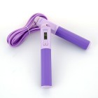 Professional adjustable electronic counting skipping rope