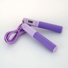 Professional adjustable electronic counting skipping rope