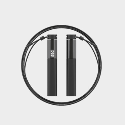 Adjustable length ABS handle skipping rope