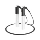 Adjustable length ABS handle skipping rope