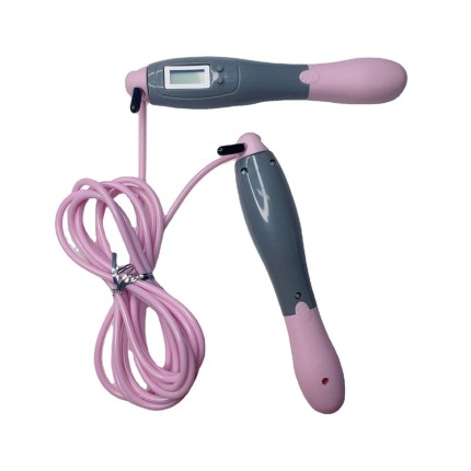 Pink Adjustable Smart Skipping Rope