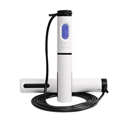 Adjustable speed digital smart skipping rope
