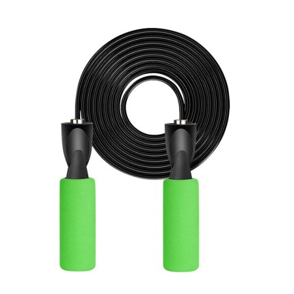 Adjustable jump rope with ball bearings
