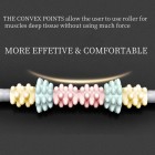 Adjustable deep muscle massage roller