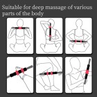 Adjustable deep muscle massage roller