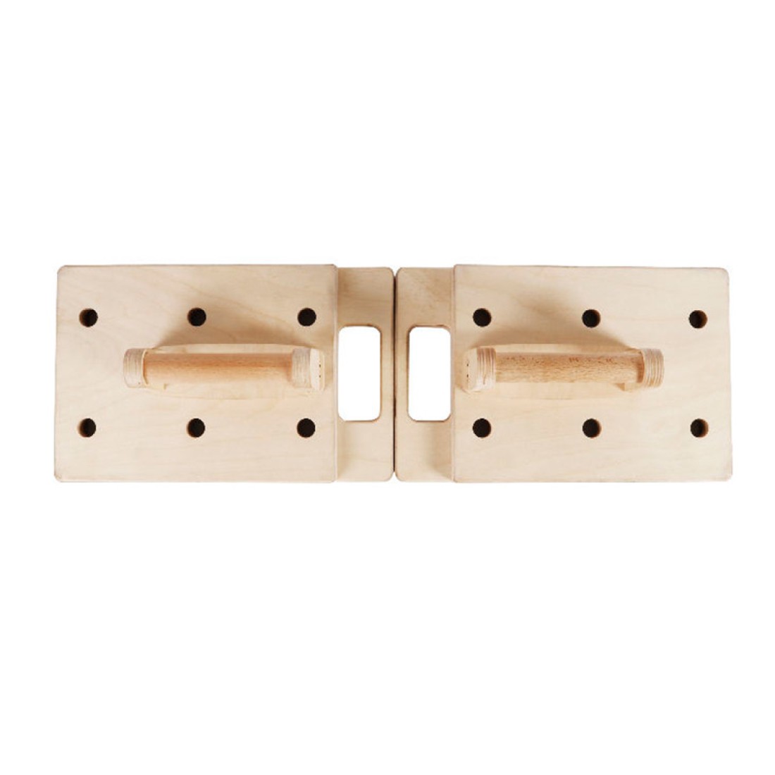 Wooden push-up training board