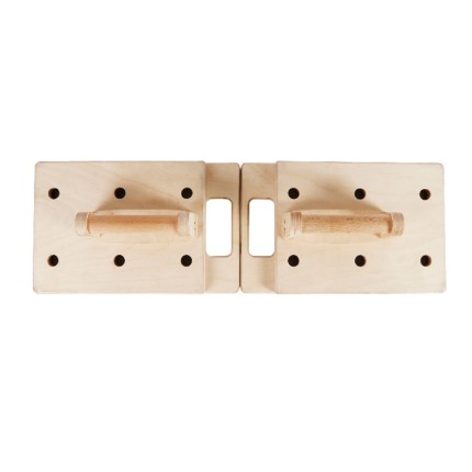 Wooden push-up training board