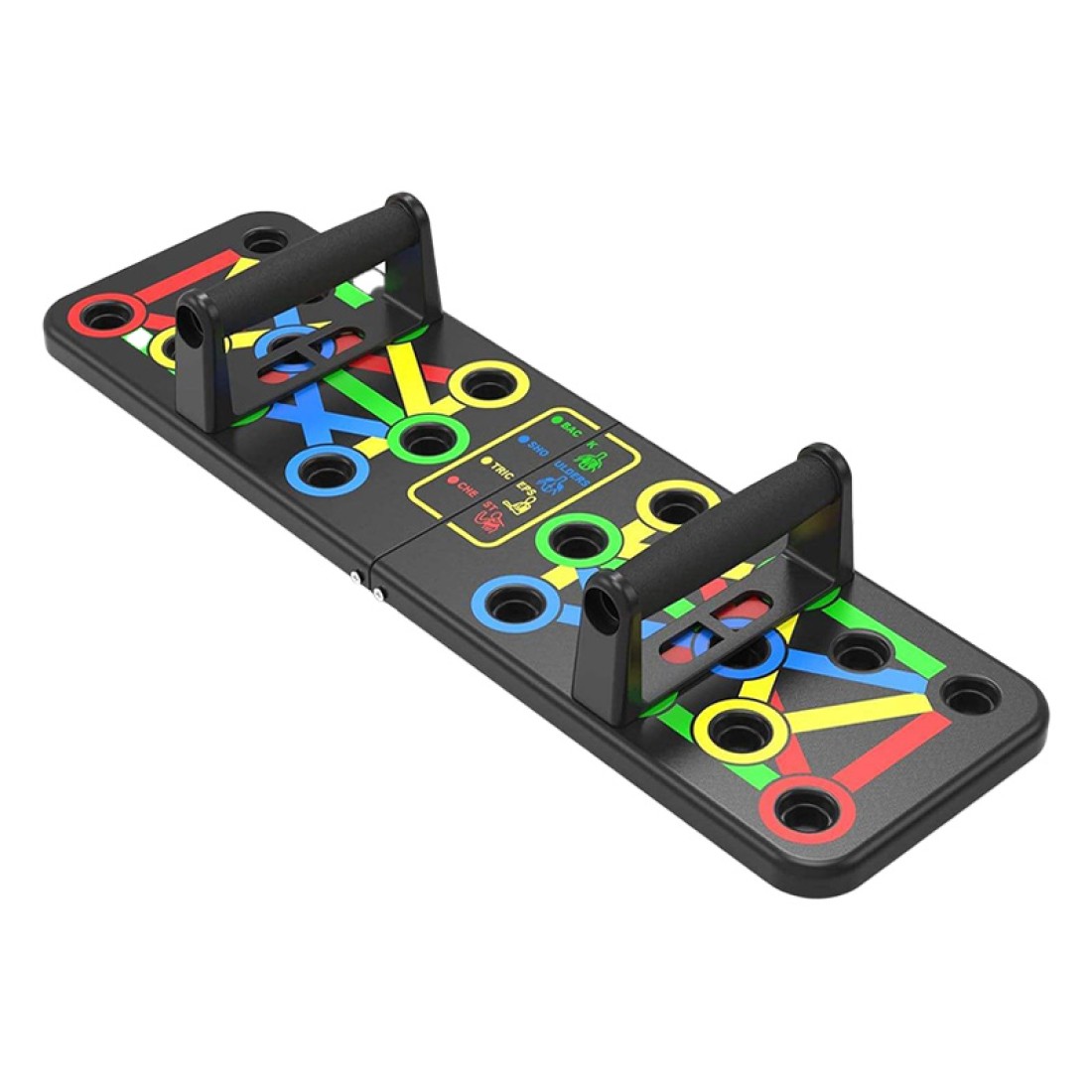 Multifunctional foldable push-up stand