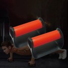 Protective floor fitness push-up pole