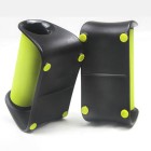 Protective floor fitness push-up pole