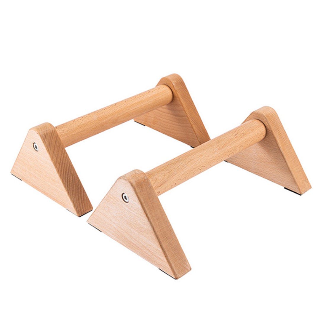 Men's Strength Training Wooden Push-Up Stand