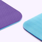 Two-color non-slip environmentally friendly TPE yoga mat