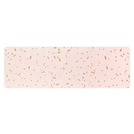 Pink eco-friendly home yoga mat