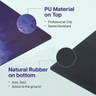 Mountain and flat yoga non-slip mat