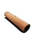 Environmentally friendly natural rubber TPE cork yoga mat