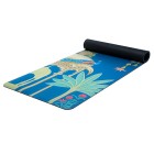 Elegant Peacock Print Yoga Mat