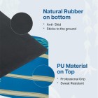 Elegant Peacock Print Yoga Mat