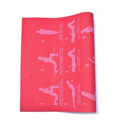 High-grade printed PVC yoga mat