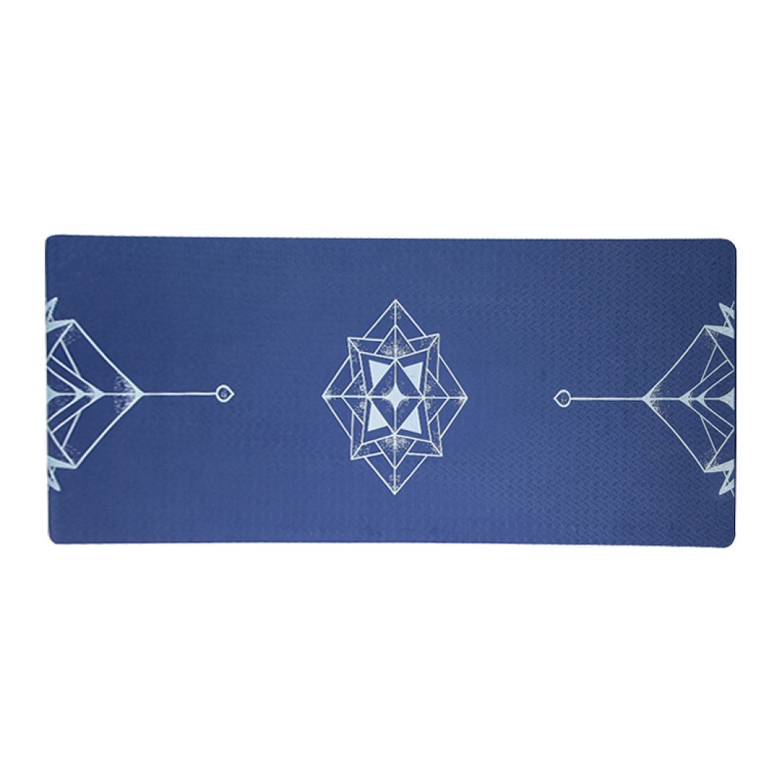 Tranquility Blue Printed Eco-Friendly TPE Yoga Mat