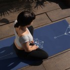Tranquility Blue Printed Eco-Friendly TPE Yoga Mat