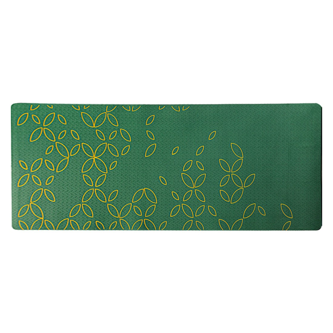 Gardenia Green Print Yoga Mat
