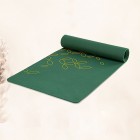 Gardenia Green Print Yoga Mat