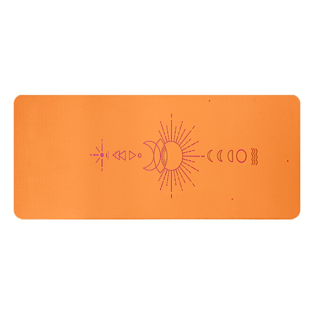 Environmentally friendly and durable double-sided yoga mat