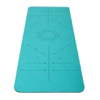 Double-Layer Eco-Friendly Teal Yoga Mat