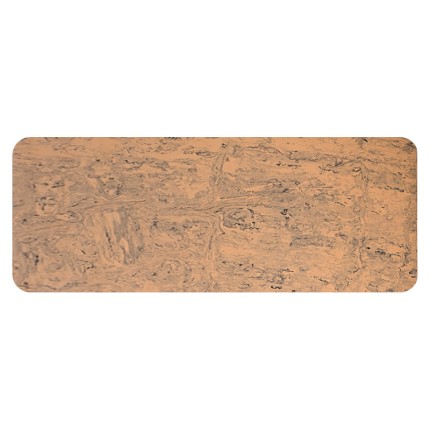 Wood-effect dual-color yoga mat