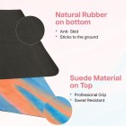 Travel-specific non-slip portable yoga mat