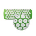 Environmentally friendly ABS cotton acupressure fitness yoga mat